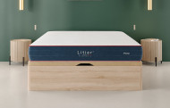 Ensemble sommier coffre Gaïa + matelas Prime